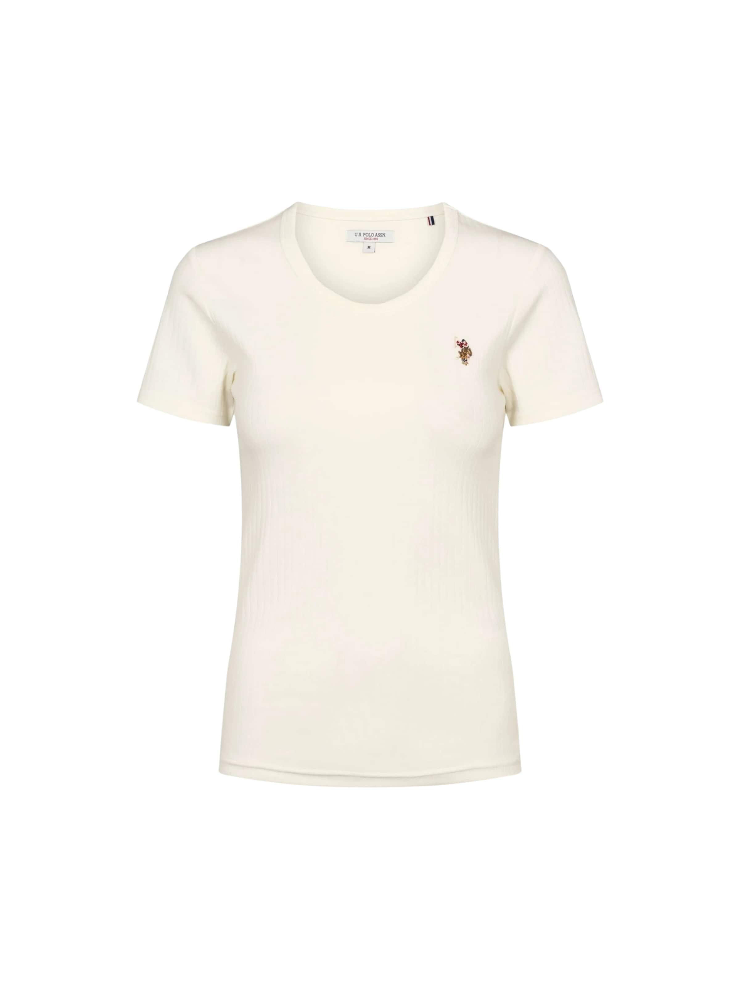 U.S. POLO ASSN. Shirts 'Carola' i hvid, Produktvisning
