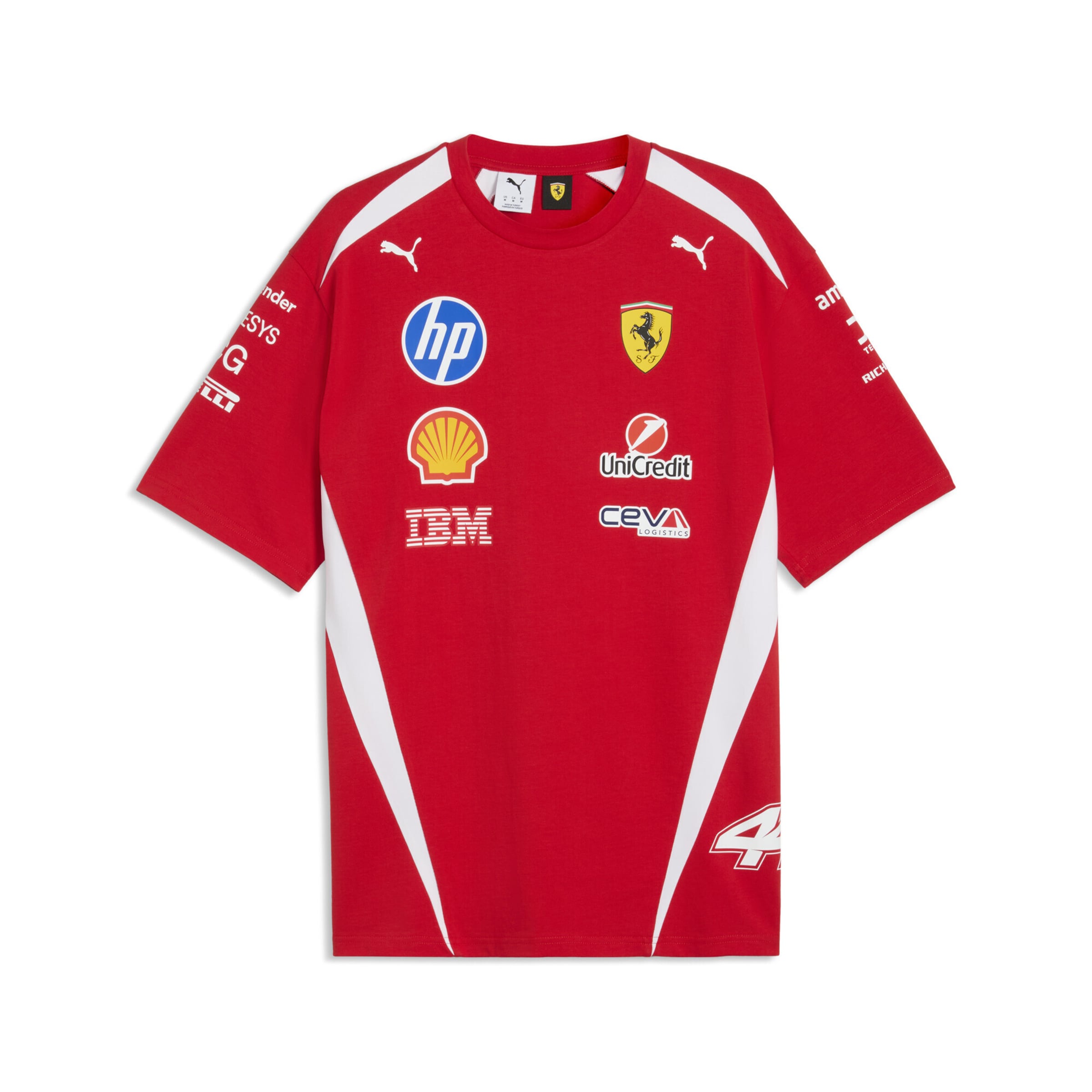 PUMA Funktionsshirt 'Scuderia Ferrari HP Replica' in Rot: Vorderseite