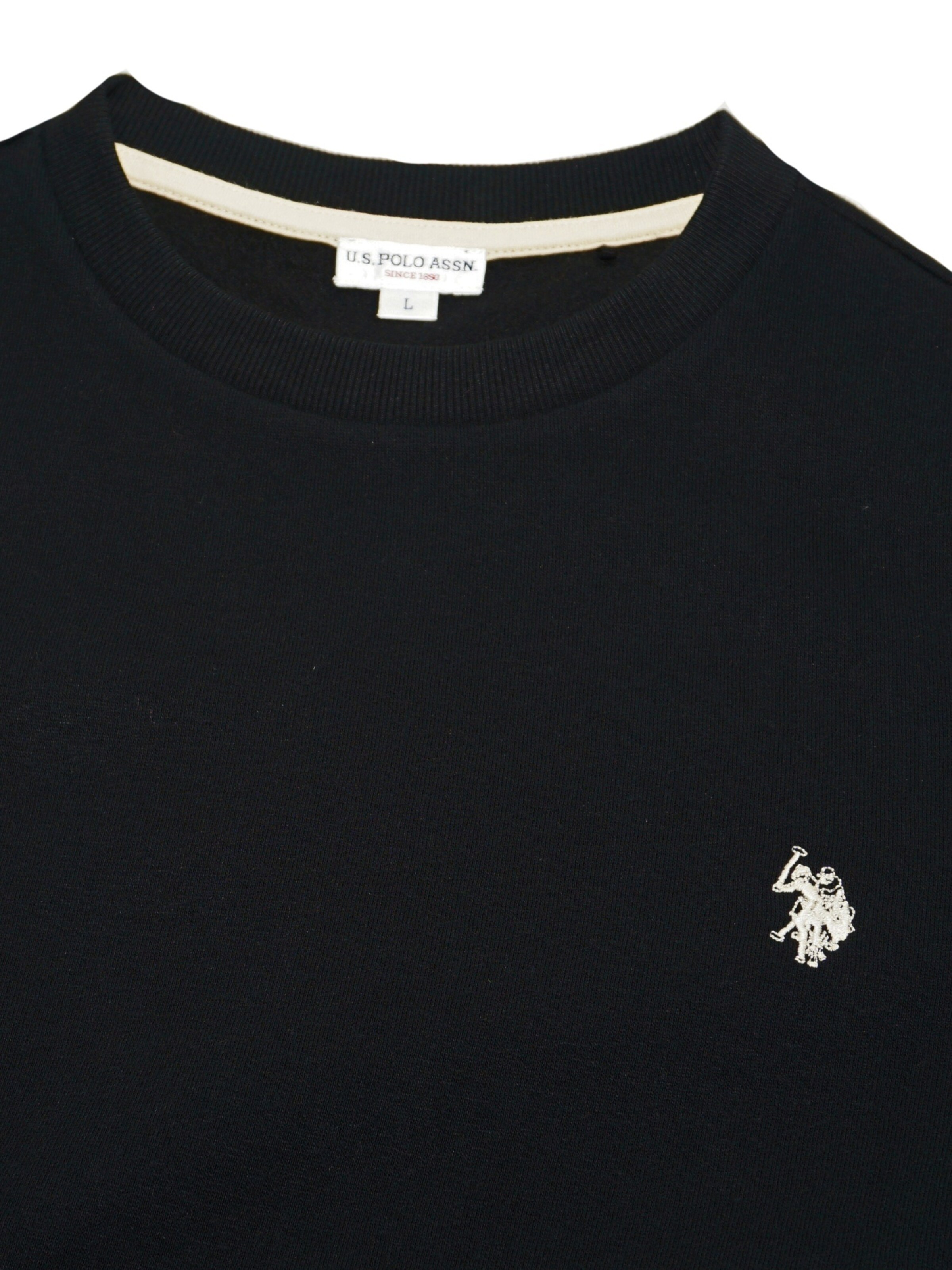 U.S. POLO ASSN. Sweatshirt in Schwarz