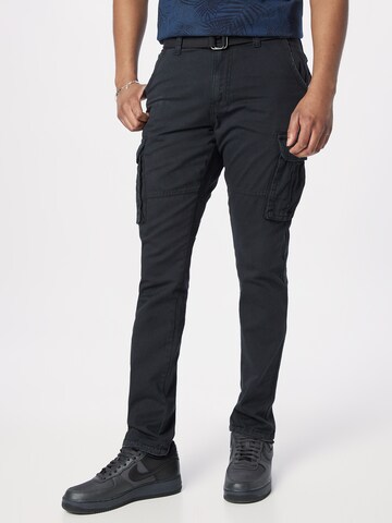 Regular Pantaloni cu buzunare 'Villiam' de la INDICODE JEANS pe negru: față