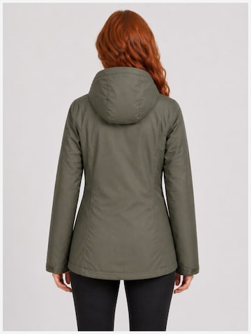 deproc Winter jacket 'Outdoorjacke LAVAL Damen Regenjacke, Wanderjacke' in Green