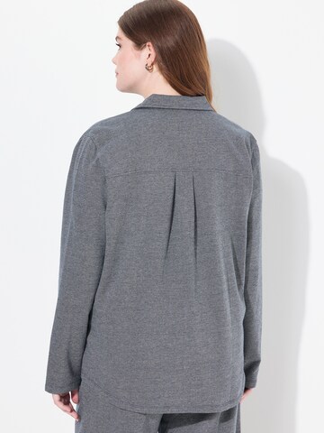 Ulla Popken Jacke in Blau