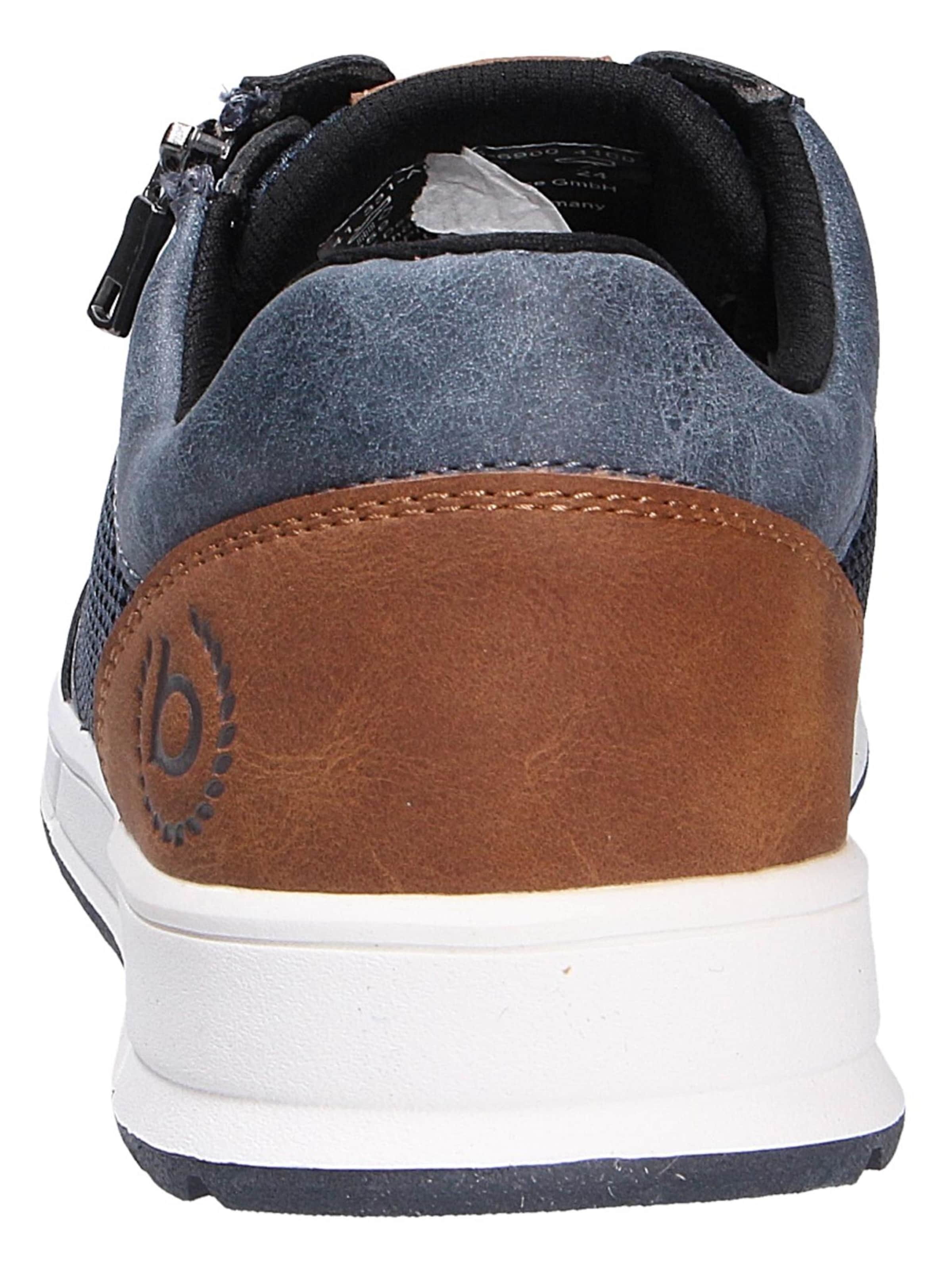 bugatti Låg sneaker i blå