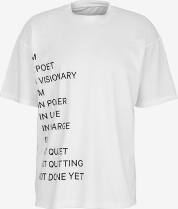Young Poets Society Shirt 'Principles Yorick 214' in Weiß: front