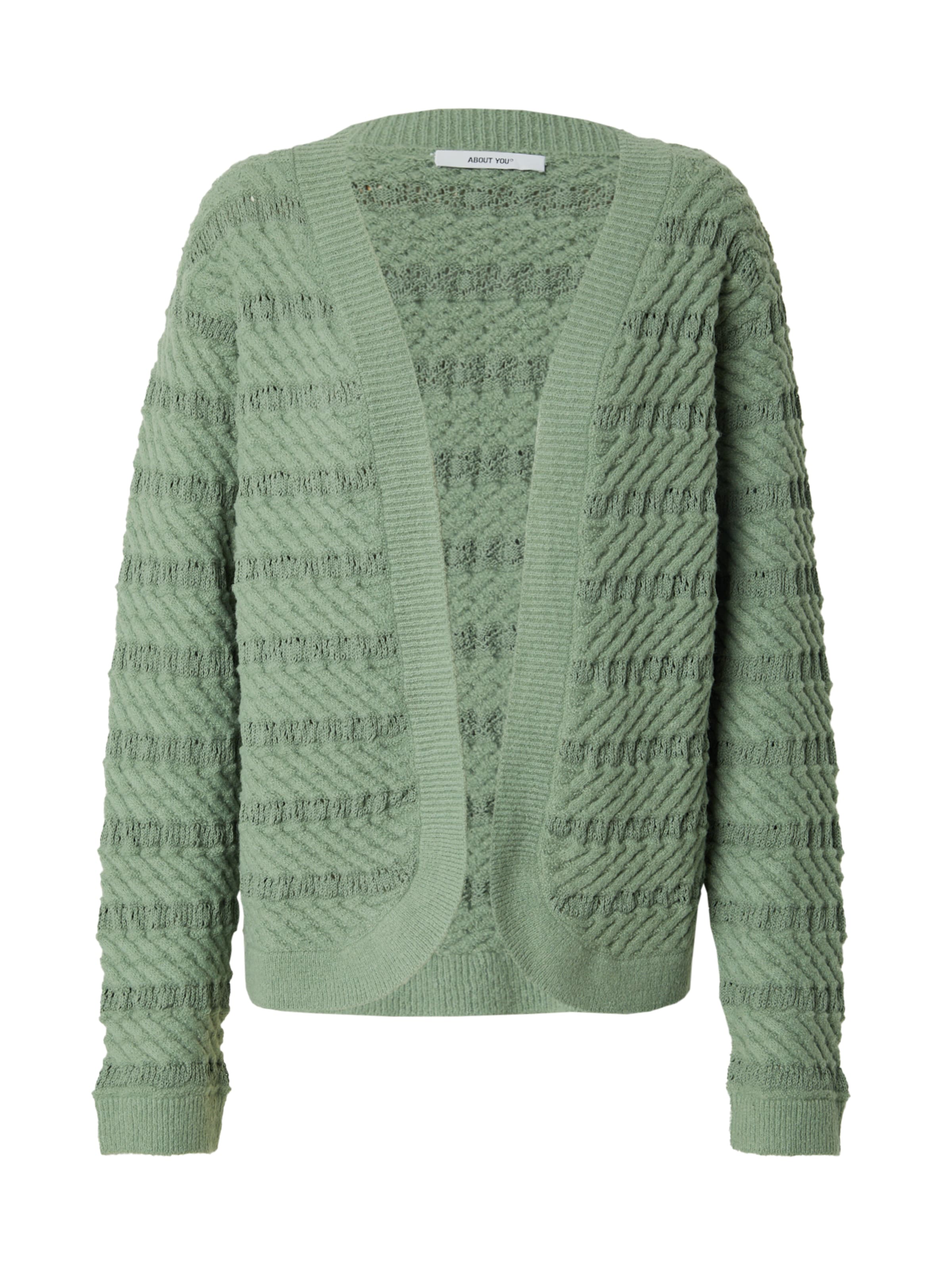 ABOUT YOU - Cárdigan 'Liv' en verde: frente
