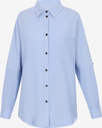 SANIKABluza - plava boja: prednji dio