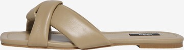 Mule 'Mille' ONLY en beige : devant