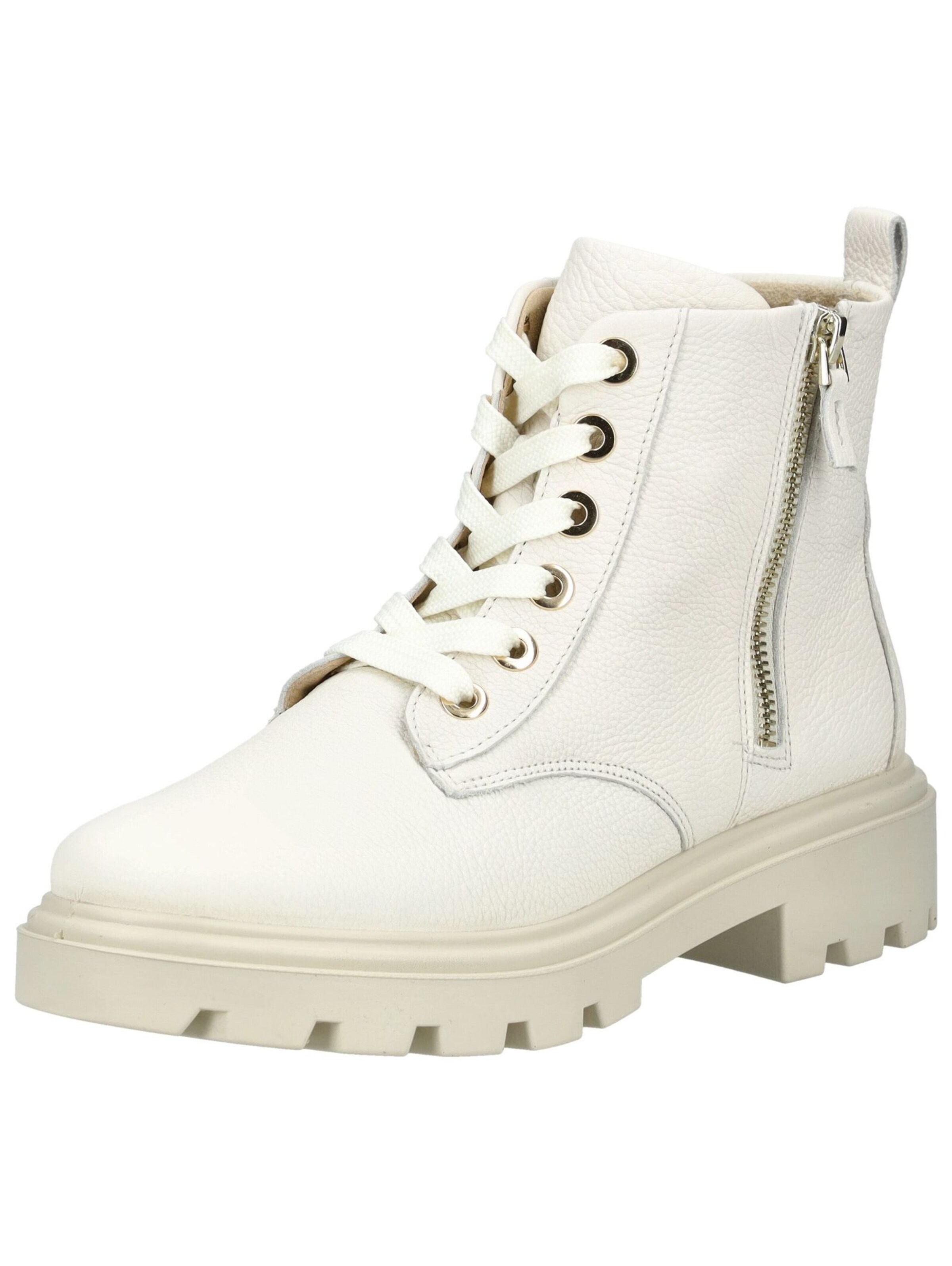 ARA Schnürstiefelette in Weiß: Vorderseite