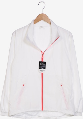 UNDER ARMOUR Jacket & Coat in M in White: front