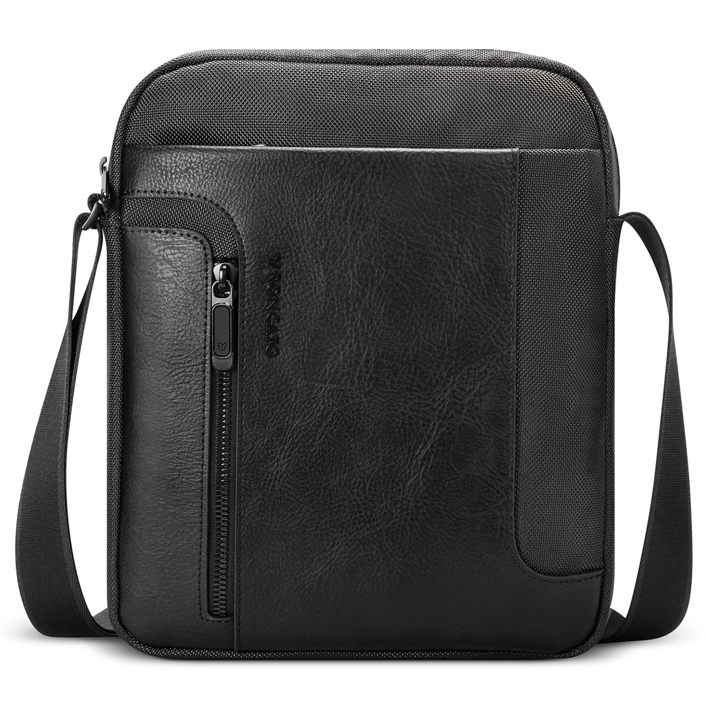 Roncato Umhängetasche 'Panama' in Schwarz: Vorderseite