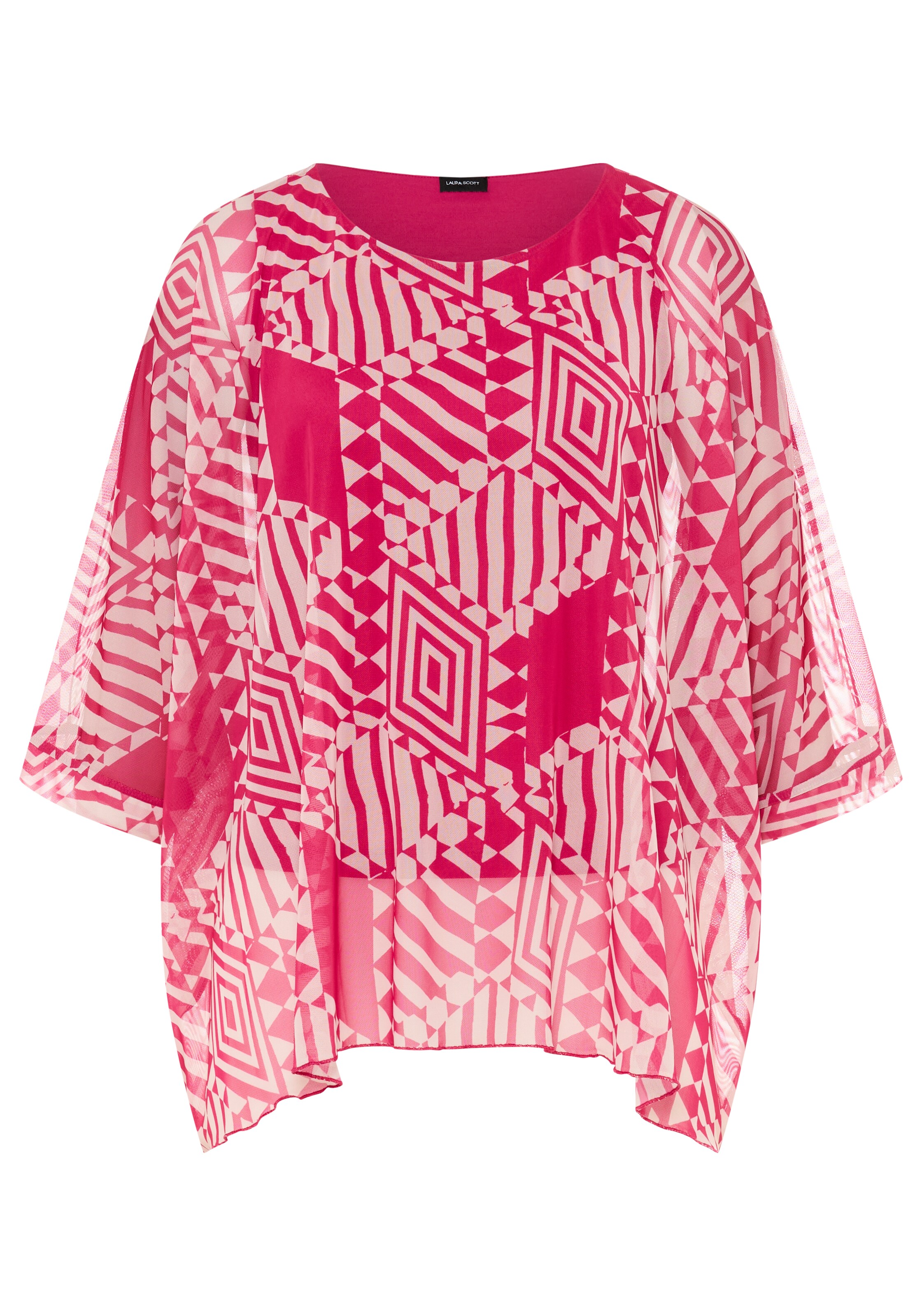 LAURA SCOTT Blouse in Pink: front