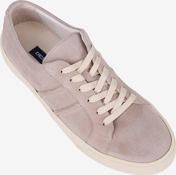 Baskets basses 'Trainer' Desa en beige : devant