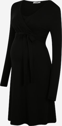 LOVE2WAIT Dress in Black: front