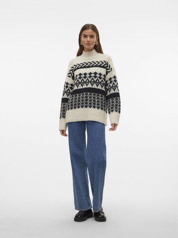 VERO MODA Trui 'AMPLE' in Wit