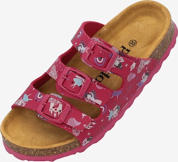 PaladoSandale 'Capri ' - roza boja: prednji dio