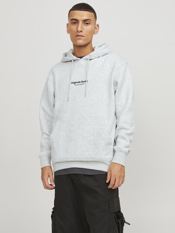 JACK & JONES Sweatshirt 'Vesterbro' in Grijs: voorkant