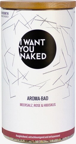 I Want You Naked Badezusatz 'Relax Baby Aroma-Bad Rose & Hibiskus' in : predná strana