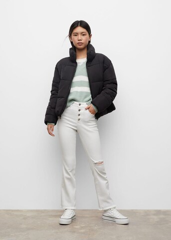 MANGO TEEN Jacke 'Charlie' in Schwarz