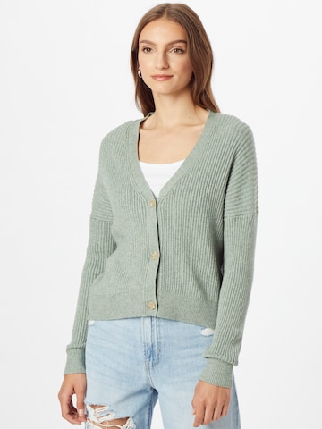 ONLY Knit Cardigan 'KATIA' in Green: front