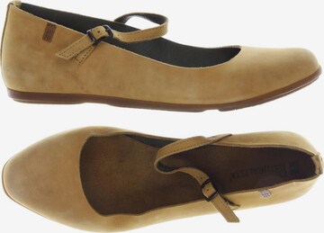 EL NATURALISTA Flats & Loafers in 40 in Brown: front