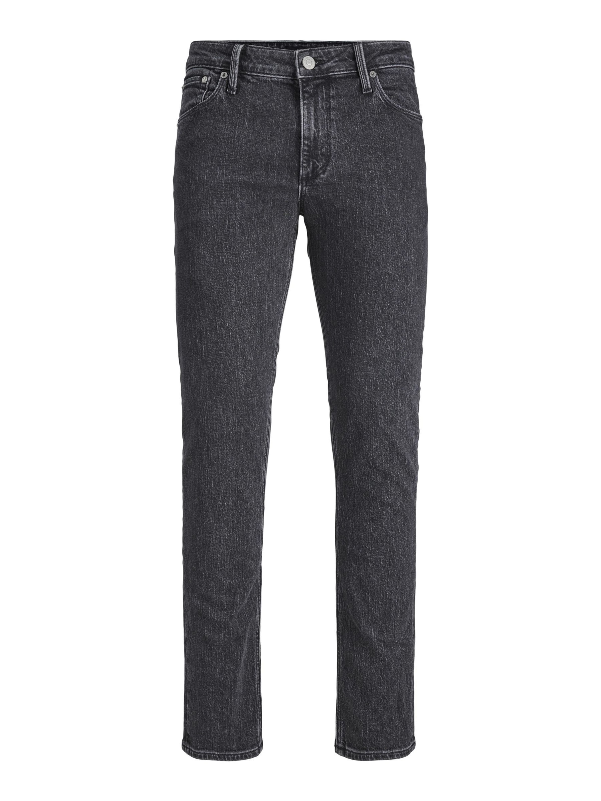 JACK & JONES Regular Jeans 'Clark Evan' in Black: front
