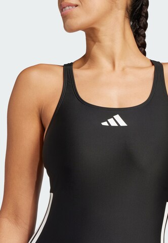 ADIDAS PERFORMANCE Bustier Sportbadeanzug in Schwarz