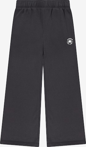 CONVERSE Szeroka nogawka Spodnie w kolorze brązowy: przód