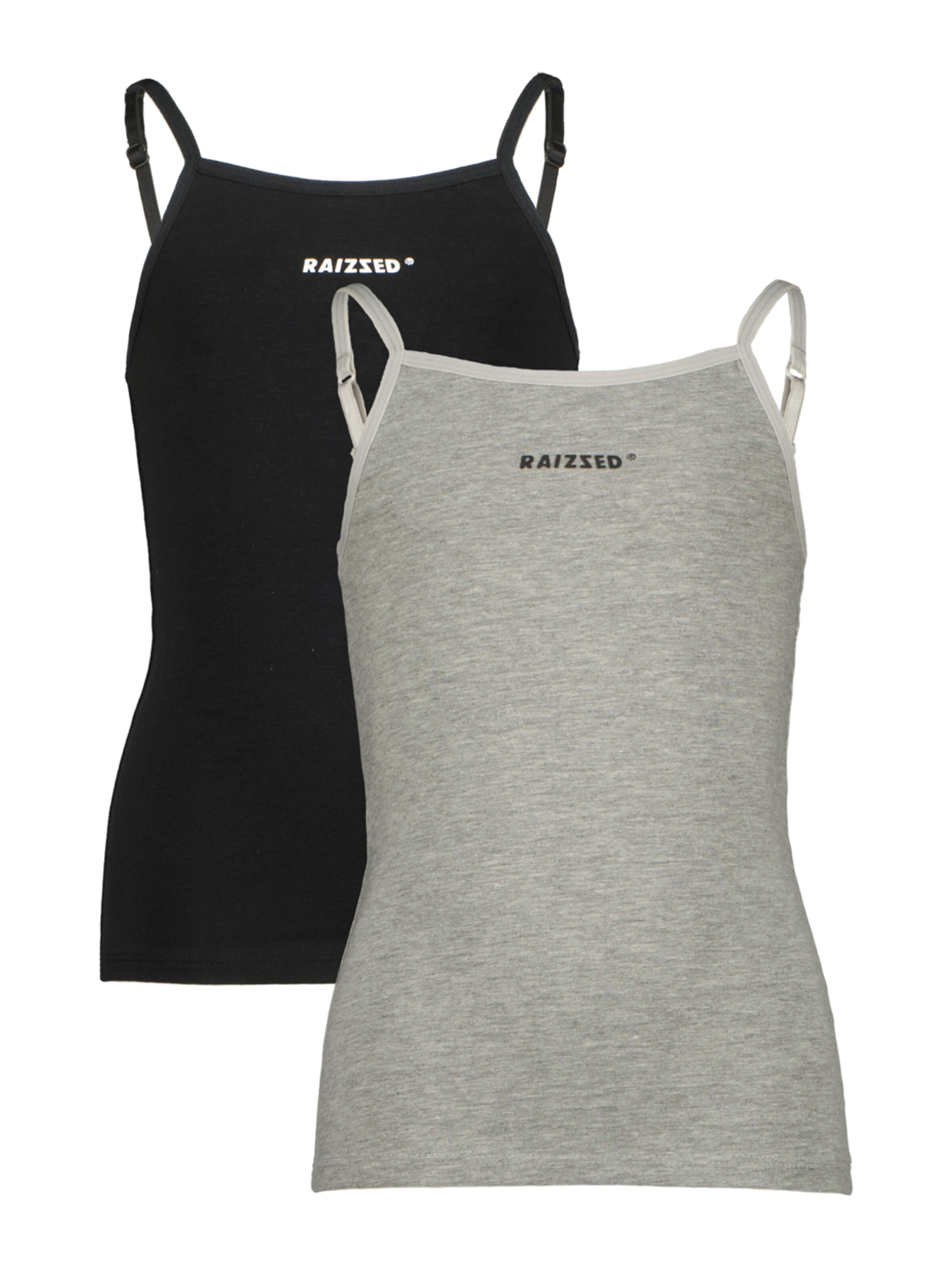 pelēks Raizzed Apakškrekls: no priekšpuses