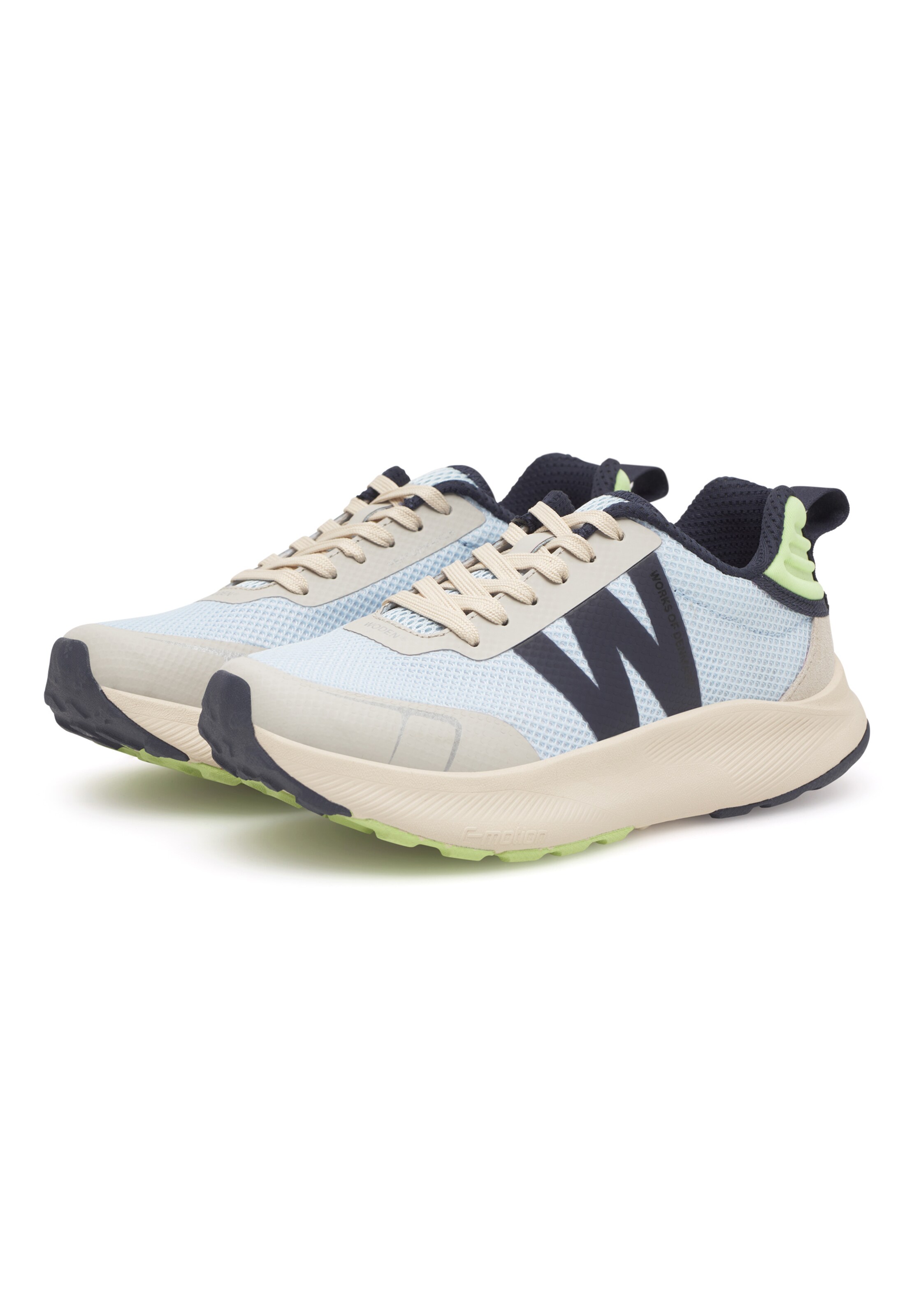 WODEN Sneakers laag in Blauw