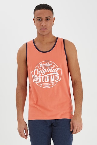 BLEND Tanktop 'WALEX' in Orange: predná strana