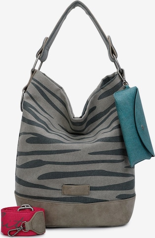 Fritzi aus Preußen - Bolso de hombro 'Izzy' en gris: frente