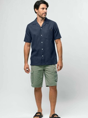 MCS Comfort fit Overhemd ' Jackson Shirt ' in Blauw