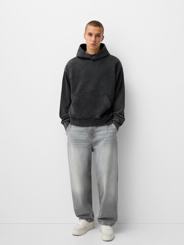 Sweat-shirt Bershka en noir