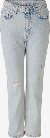 OUI Slimfit Jeans in Blauw: voorkant