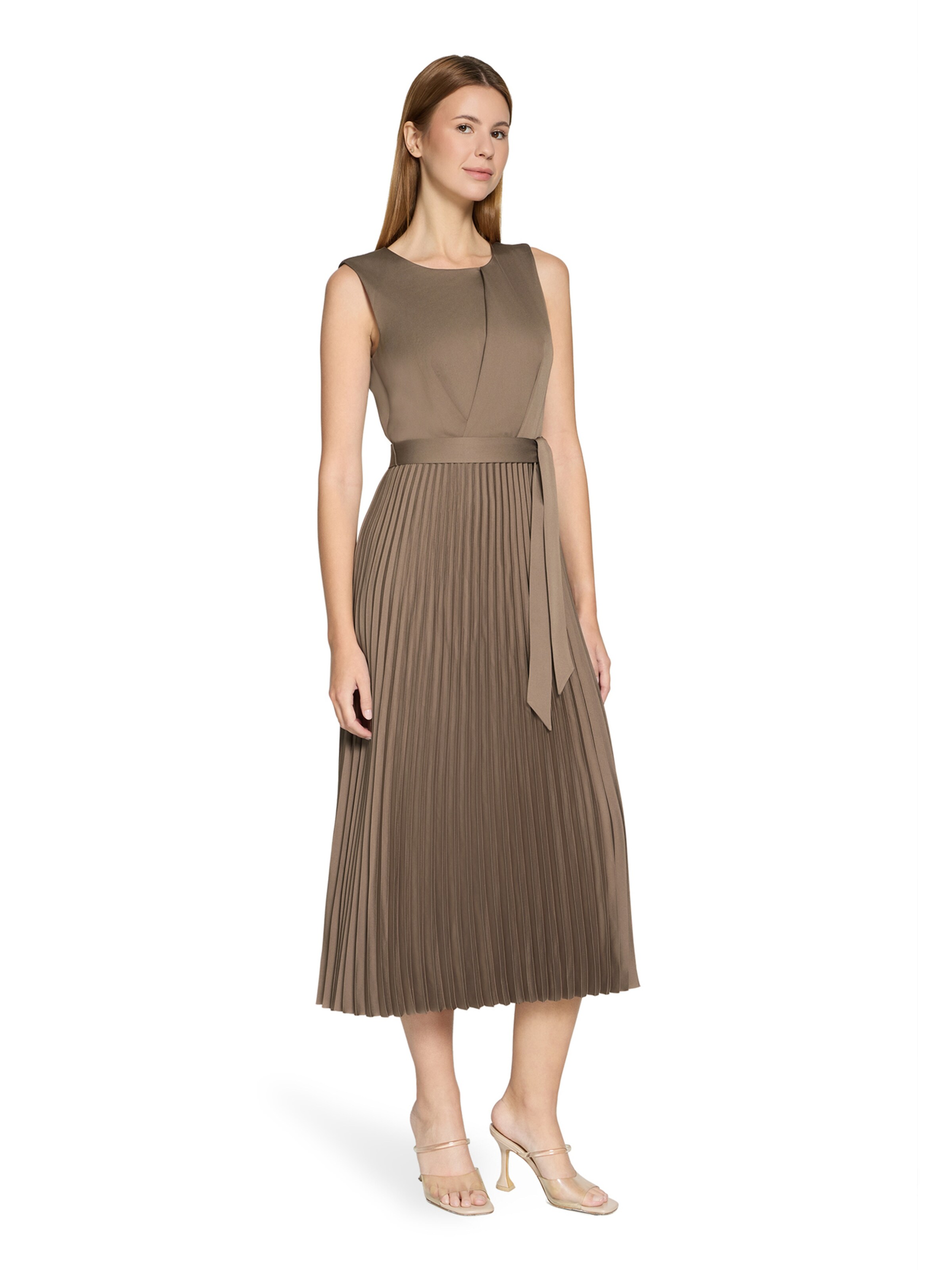 Robe Vera Mont en marron