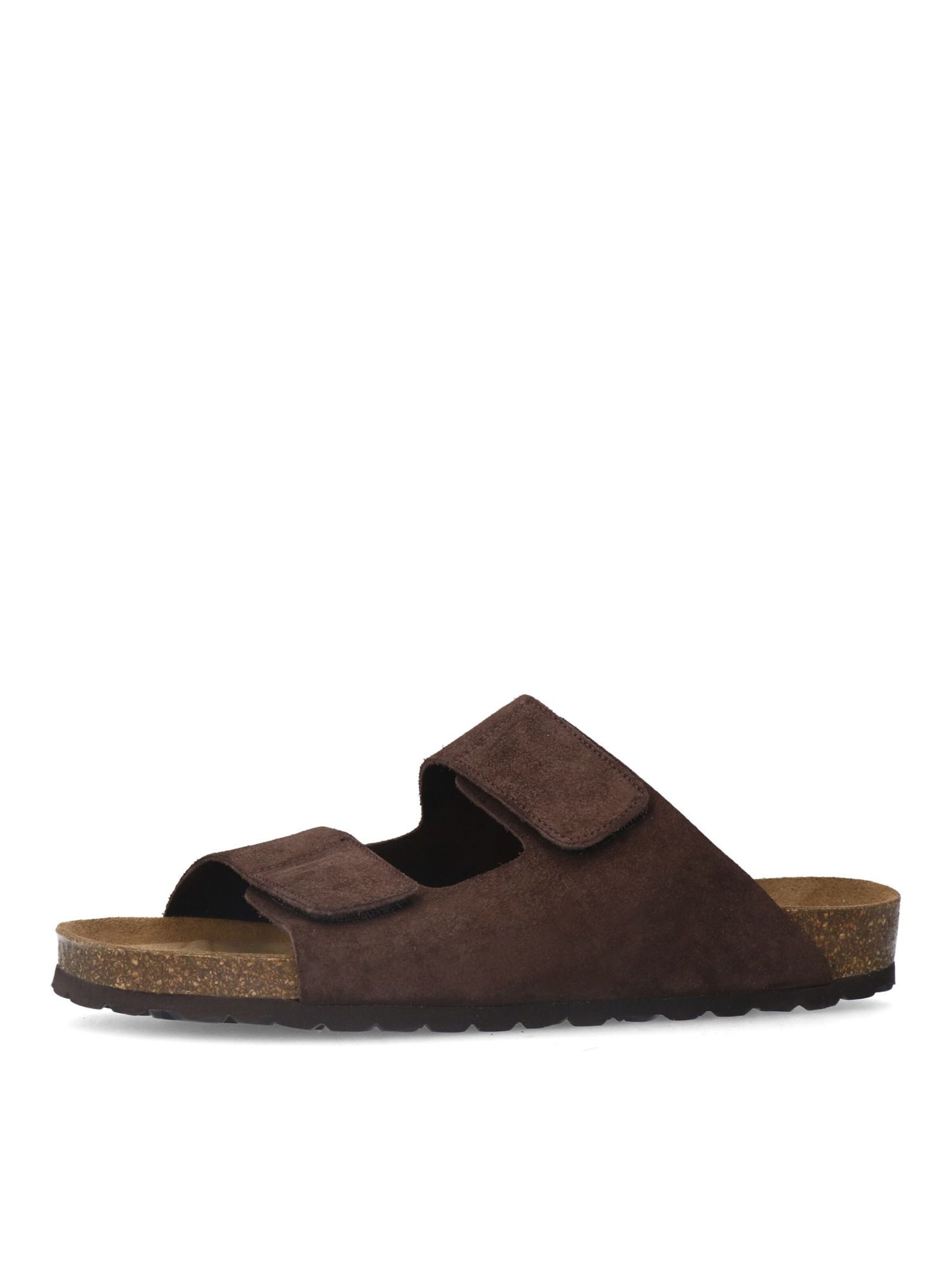 Mule MANFIELD en marron : devant