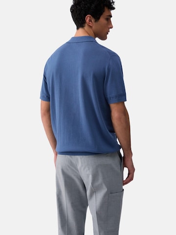 T-Shirt 'LIU JO UOMO POLO POLOCREPE POLO' Liu Jo en bleu