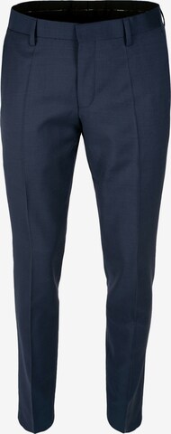 ROY ROBSON Slim fit Pleated Pants in Blue: front