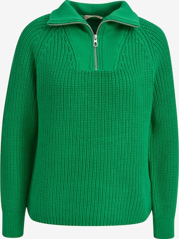 Smith&Soul Sweter 'Troja' w kolorze zielony: przód