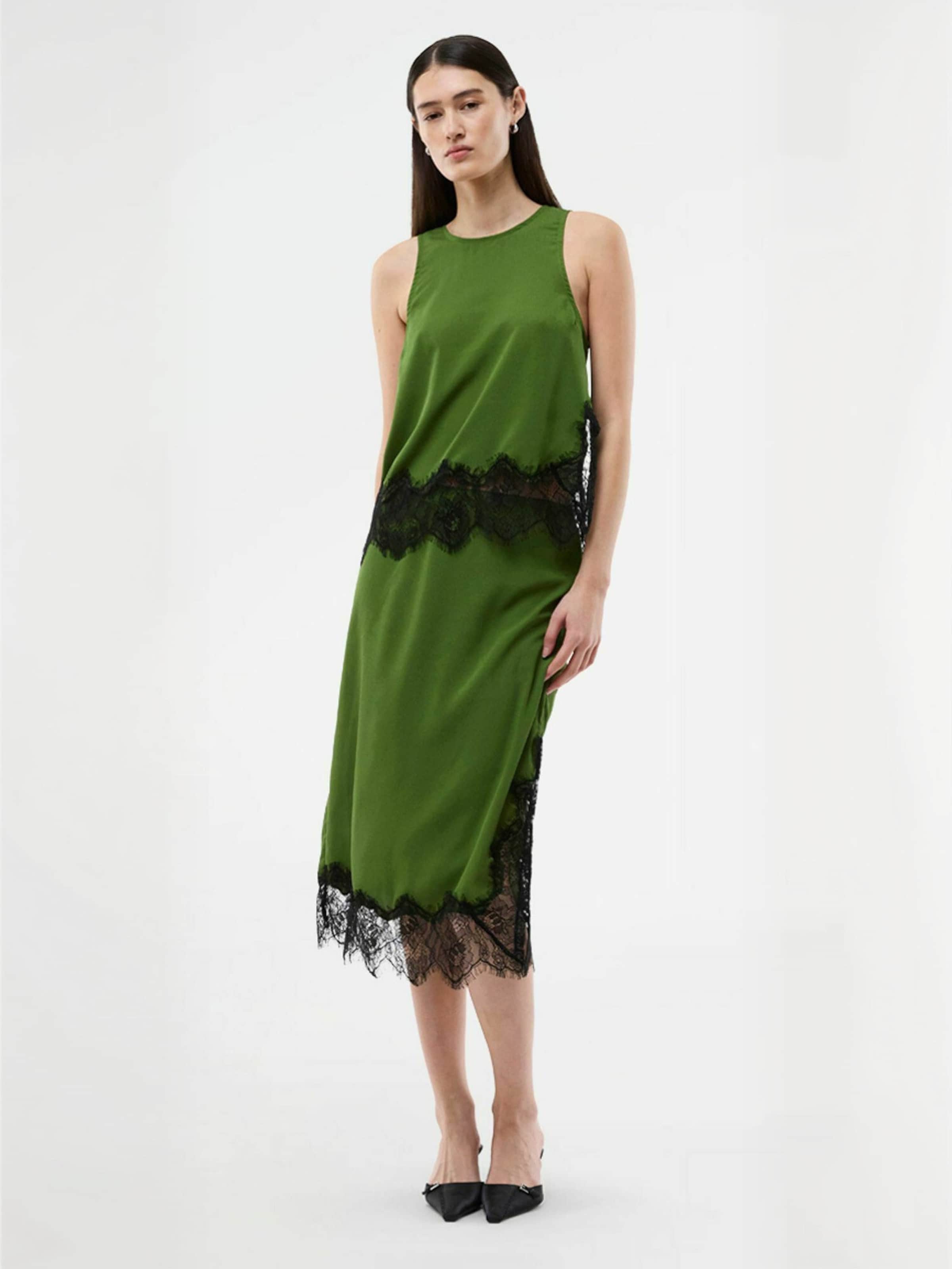 modström - Falda ' Birkmd ' en verde