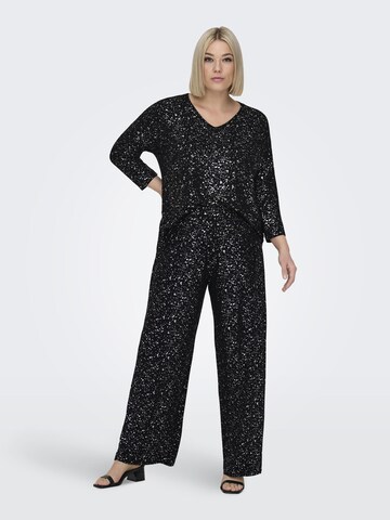 ONLY Carmakoma - Camiseta 'NEW FOILA' en negro