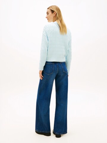 TOMMY HILFIGER Pulóver - kék