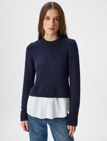 Koton Sweater in Blue: front