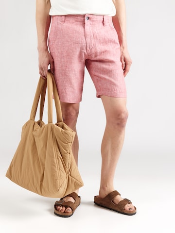 Bruun & Stengade Szabványos Chino nadrág 'Paolos' - narancs: elől