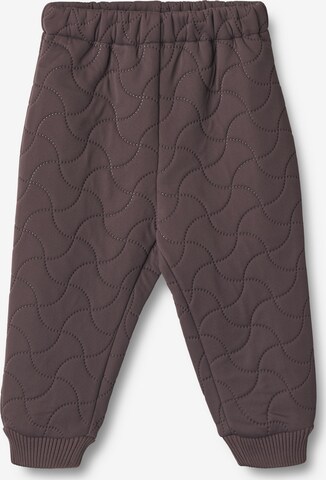 Wheat Loose fit Athletic Pants 'Alex' in Brown: front