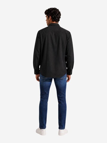 Calvin Klein Jeans Regular fit Overhemd 'LV04RG117G' in Zwart