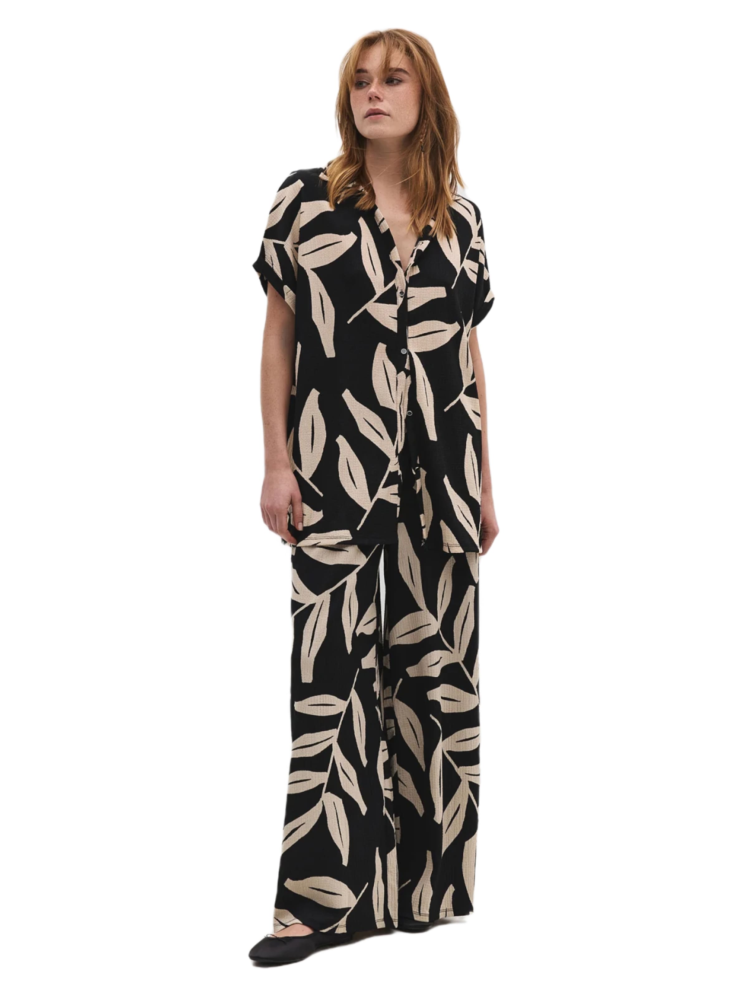 Wide Leg Pantalon No Matter What en noir