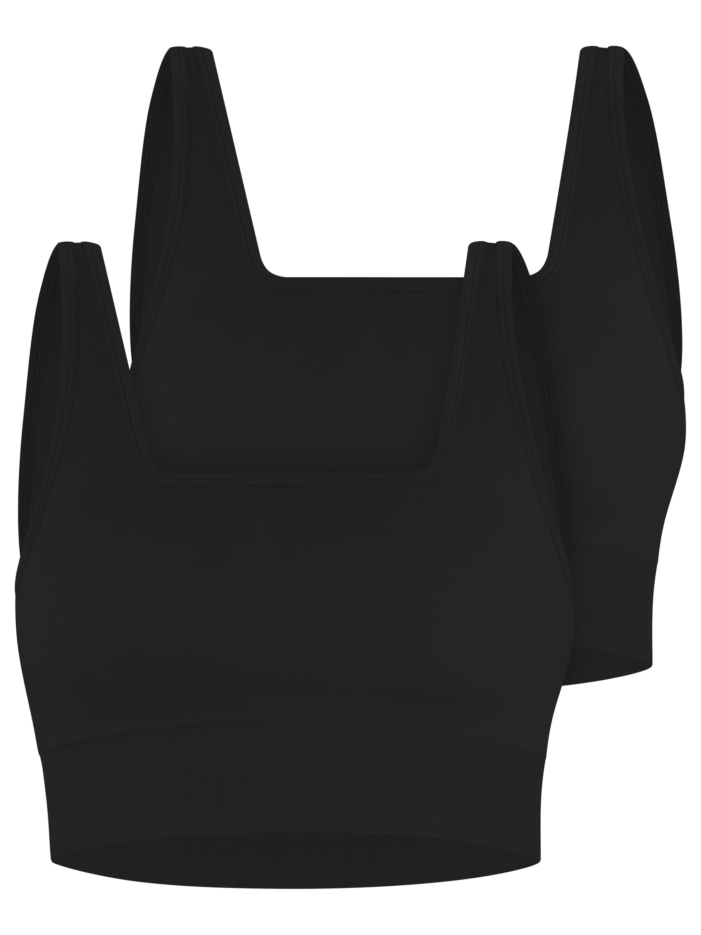 normani Bralette Sports bra in Black: front