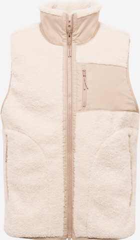 Gilet di Abercrombie & Fitch in beige: frontale