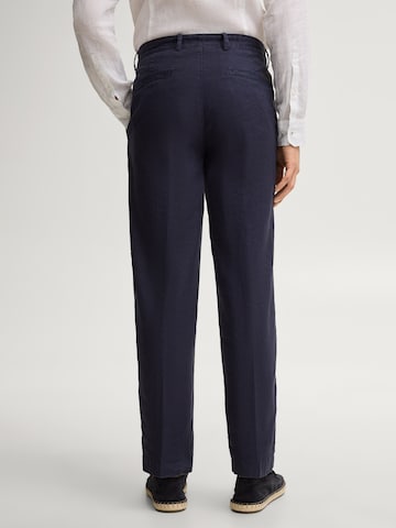 JOOP! Loosefit Bundfaltenhose 'Lexter' in Blau